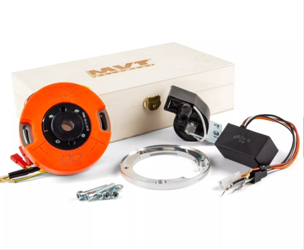 Rotor MVT digital variable con luces Minarelli AM6