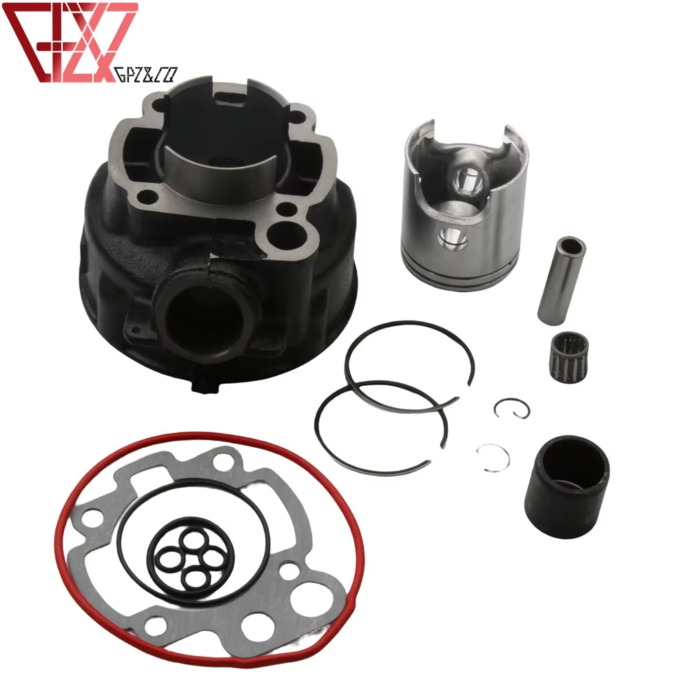 90Cc 49Mm Big Bore Cylinder Kit for MBK X-Limit Enduro SM X-Power 50Cc Minarelli AM6 2-Stroke 1E40MB Engine